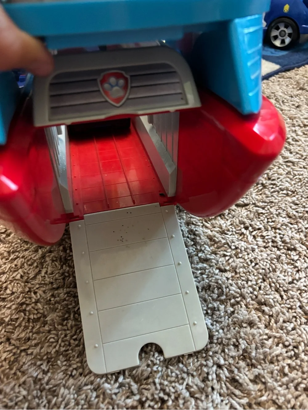 Paw patrol ship& chase with car